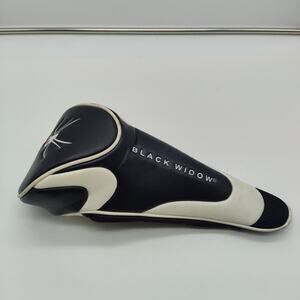 Black Widow Fairway Driver Head Cover Preowned